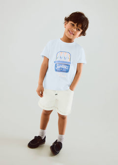 MANGO M2SARDIN 27006741-50 MANGO KIDS BABY BOY T-SHIRT SHORT SLEEVE