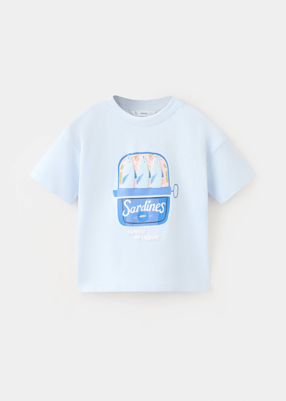 MANGO M2SARDIN 27006741-50 MANGO KIDS BABY BOY T-SHIRT SHORT SLEEVE