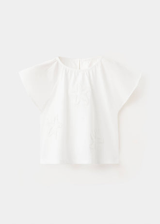 MANGO SEASTAR 27006751-02 MANGO KIDS GIRL T-SHIRT SHORT SLEEVE