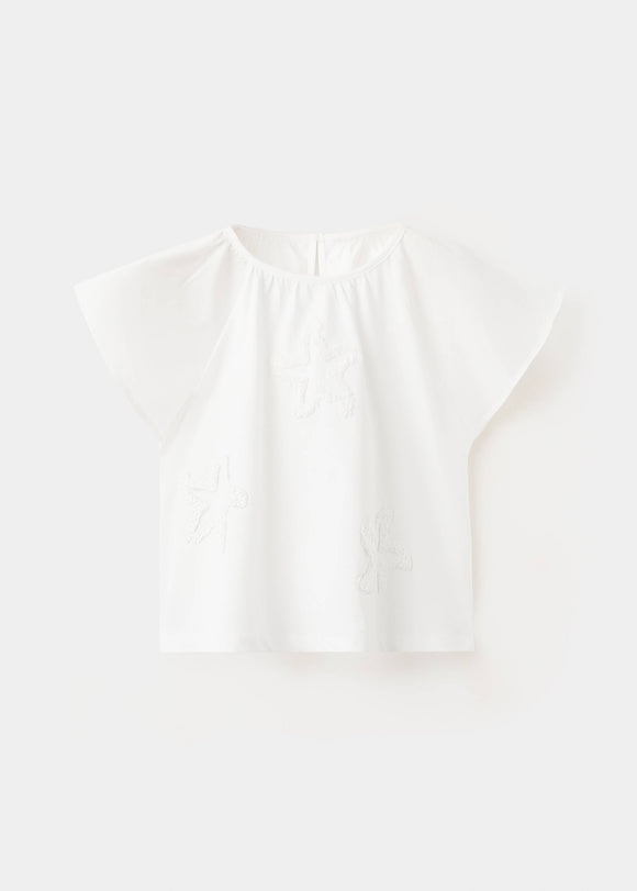 MANGO SEASTAR 27006751-02 MANGO KIDS GIRL T-SHIRT SHORT SLEEVE