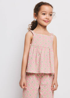 MANGO ROMBISET 27006755-85 MANGO KIDS BABY GIRL T-SHIRT SHORT SLEEVE