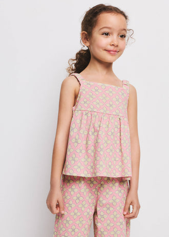 MANGO ROMBISET 27006755-85 MANGO KIDS BABY GIRL T-SHIRT SHORT SLEEVE