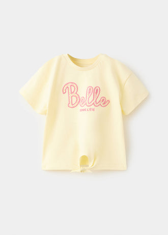 MANGO ETE 27006762-11 MANGO KIDS BABY GIRL T-SHIRT SHORT SLEEVE