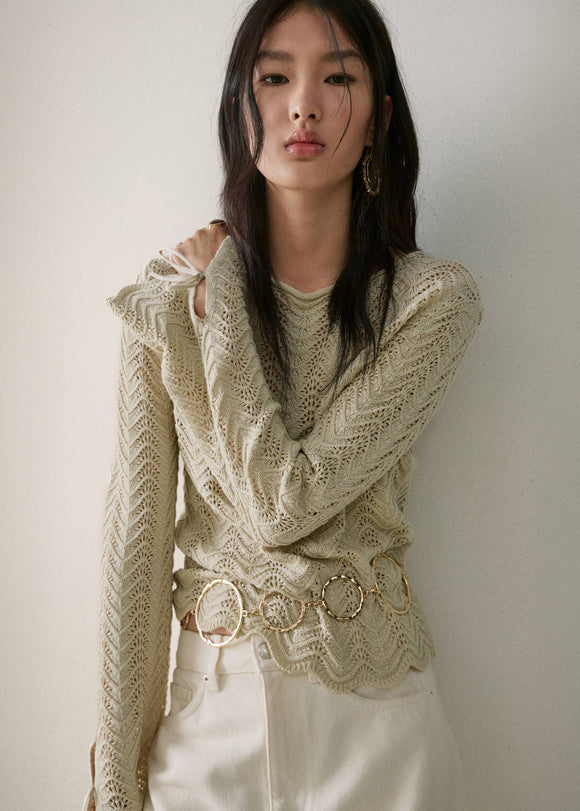 MANGO RAINBOW 27007149-07 MANGO WOMEN SWEATER