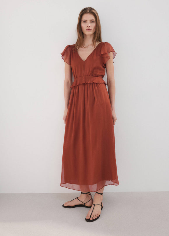 MANGO SOFIA 27007167-28 MANGO WOMEN DRESS FULL LENGTH