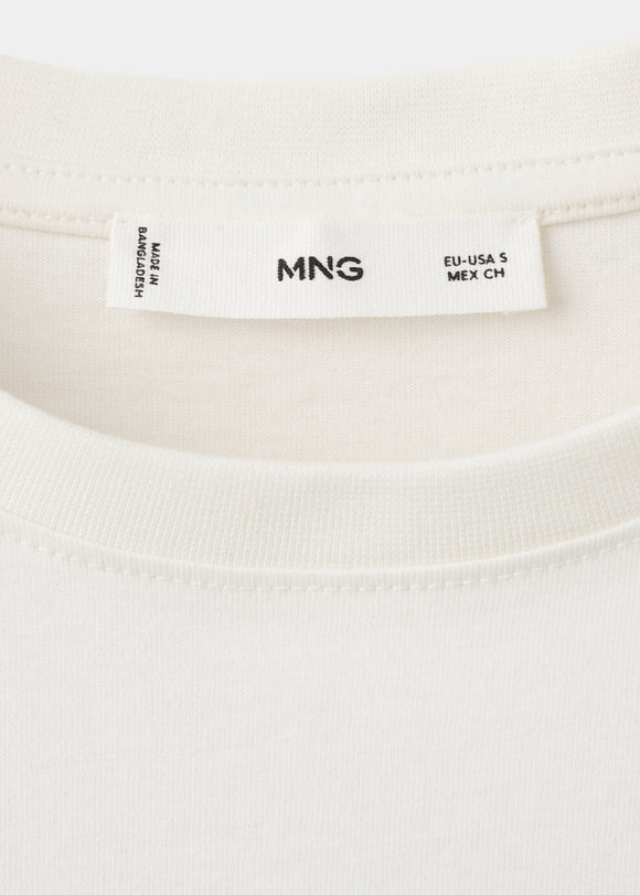 MANGO RIN 27007806-02 MANGO WOMEN T-SHIRT