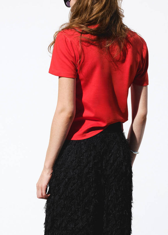 MANGO TANYA 27007809-70 MANGO WOMEN T-SHIRT SHORT SLEEVE