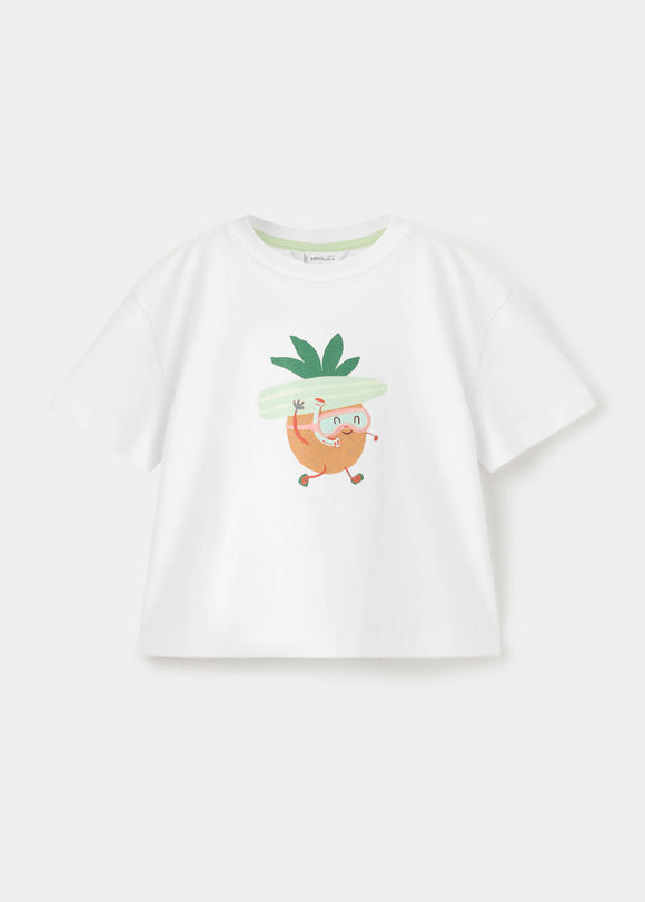 MANGO APINE 27007917-01 MANGO KIDS BABY BOY T-SHIRT SHORT SLEEVE