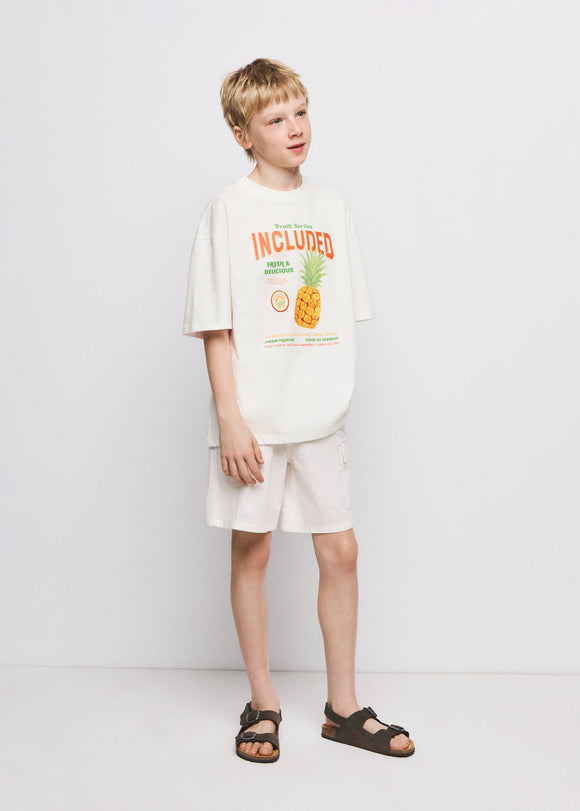 MANGO AINCLUDE 27007925-02 MANGO KIDS BOY T-SHIRT
