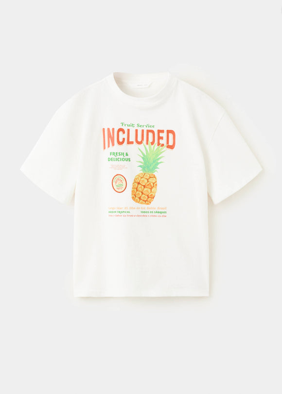 MANGO AINCLUDE 27007925-02 MANGO KIDS BOY T-SHIRT
