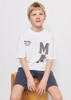 MANGO SPORPLUS 27007926-01 MANGO KIDS BOY T-SHIRT SHORT SLEEVE