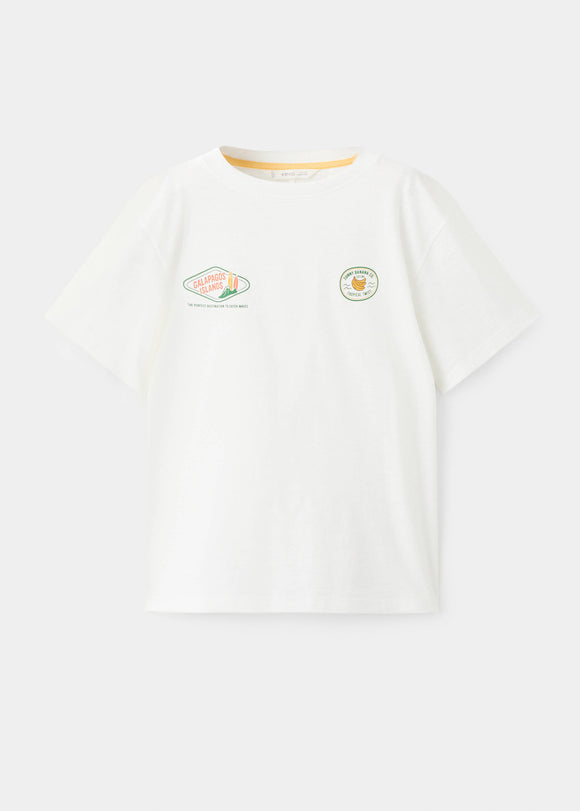 MANGO AGALAPA 27007929-02 MANGO KIDS BOY T-SHIRT SHORT SLEEVE