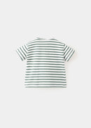 MANGO NAPOLES 27008268-43 MANGO KIDS NEW BORN BABY T-SHIRT SHORT SLEEVE-1