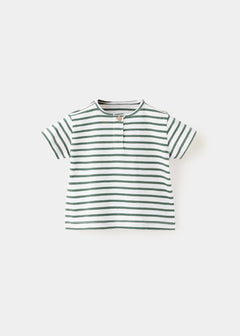 MANGO NAPOLES 27008268-43 MANGO KIDS NEW BORN BABY T-SHIRT SHORT SLEEVE