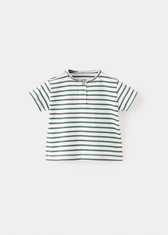MANGO NAPOLES 27008268-43 MANGO KIDS NEW BORN BABY T-SHIRT SHORT SLEEVE