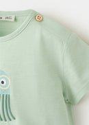 MANGO JELYFISH 27008270-43 MANGO KIDS NEW BORN BABY T-SHIRT SHORT SLEEVE-4