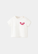 MANGO CRAB 27008272-02 MANGO NEWBORN T-SHIRT-1