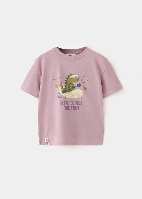 MANGO RAFTING 27008275-68 MANGO KIDS BABY BOY T-SHIRT SHORT SLEEVE