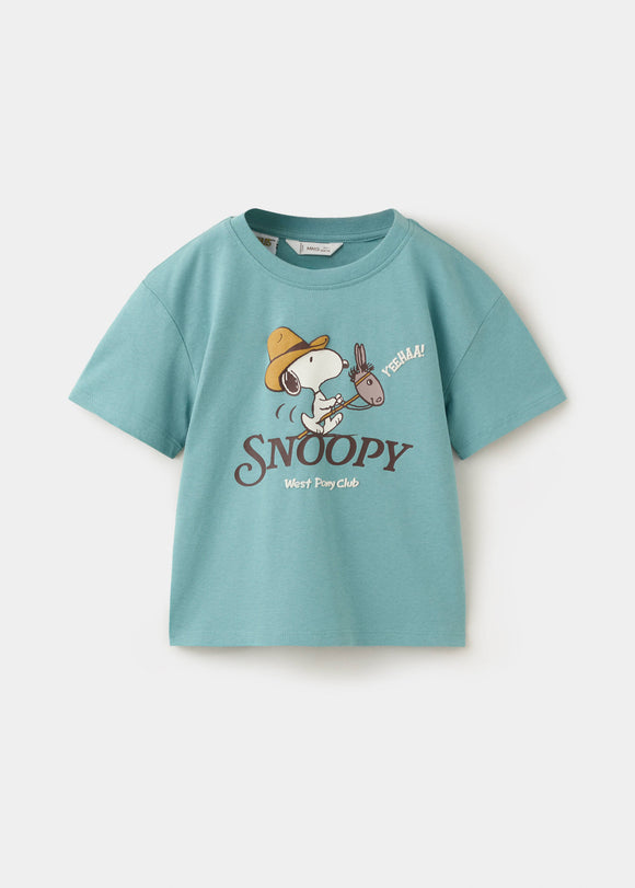 MANGO SNOOPY 27008277-46 MANGO BABY BOY T-SHIRT