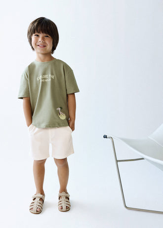 MANGO VOLCANO 27008280-37 MANGO KIDS BABY BOY T-SHIRT SHORT SLEEVE