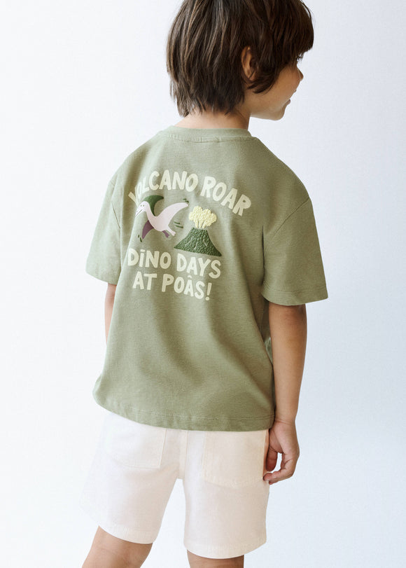 MANGO VOLCANO 27008280-37 MANGO KIDS BABY BOY T-SHIRT SHORT SLEEVE