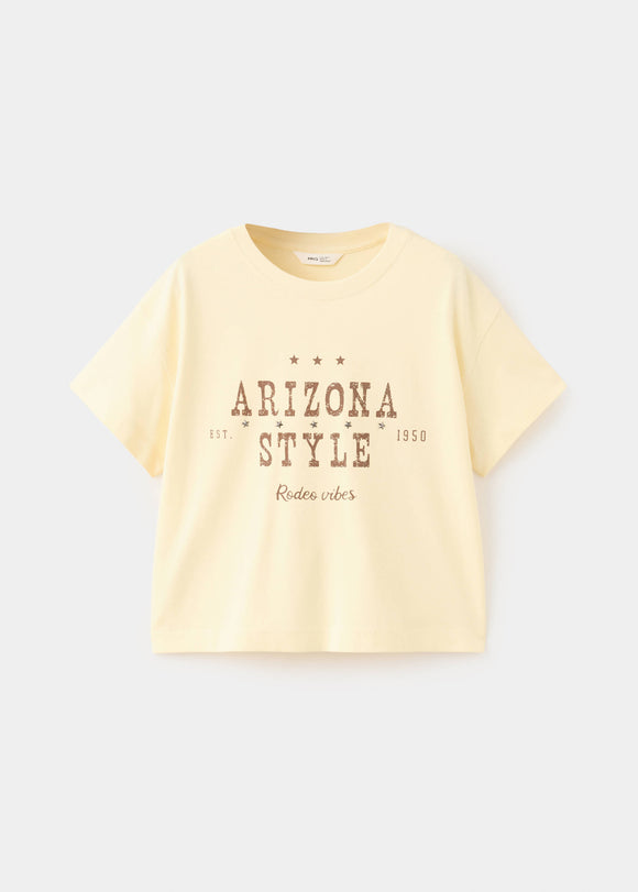 MANGO ARIZONA 27008662-11 MANGO KIDS GIRL T-SHIRT