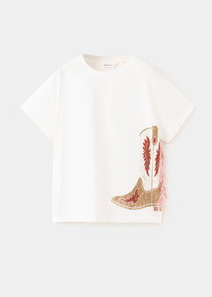 MANGO BOOT 27008666-02 MANGO KIDS GIRL T-SHIRT