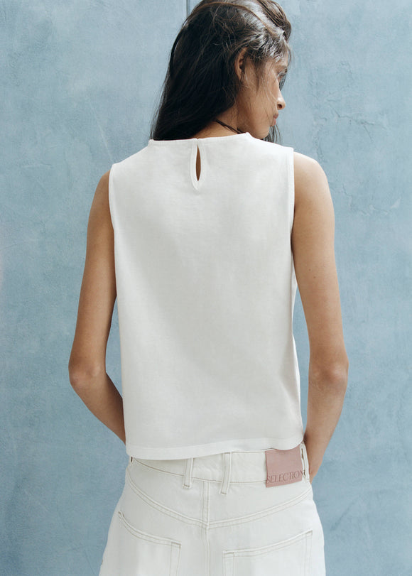 MANGO HAND 27009062-02 MANGO WOMEN TOP