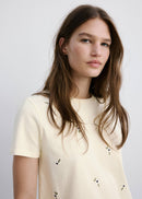 MANGO FLOWI 27009082-10 MANGO WOMEN T-SHIRT-1