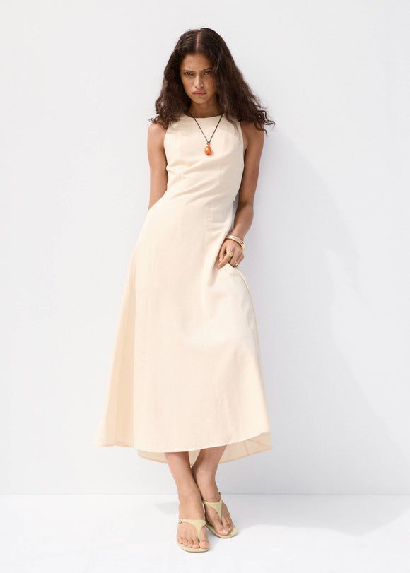 MANGO BUTTER 27009098-05 MANGO WOMEN DRESS