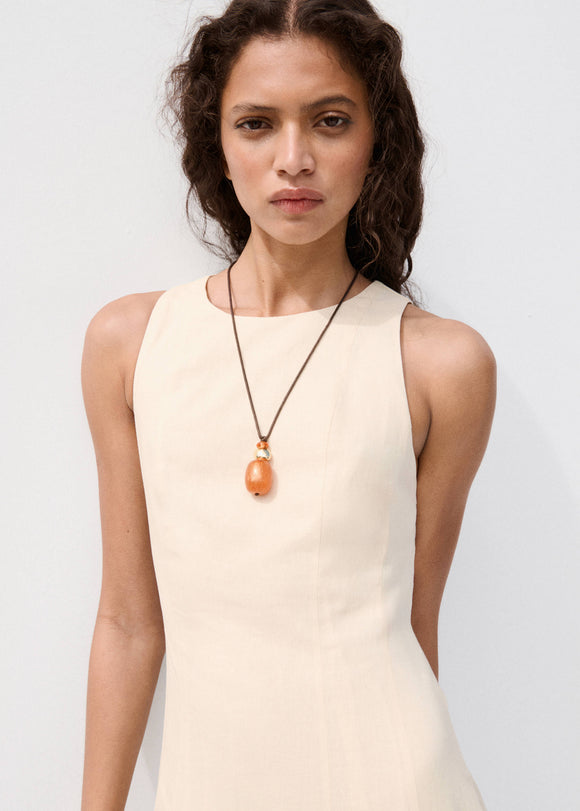 MANGO BUTTER 27009098-05 MANGO WOMEN DRESS