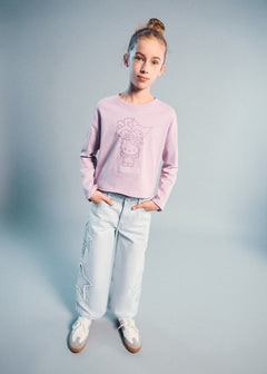 MANGO STARS 27011264-TC MANGO KIDS GIRL JEANS