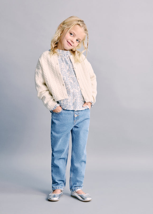 MANGO PAPERBAG 27011275-TM MANGO KIDS BABY GIRL JEANS