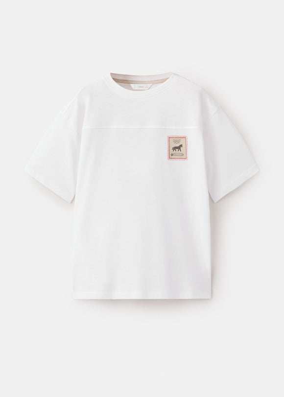 MANGO CYNICOYA 27011509-01 MANGO KIDS BOY T-SHIRT SHORT SLEEVE