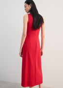 MANGO NATI-H 27012540-70 MANGO WOMEN DRESS FULL LENGTH-3