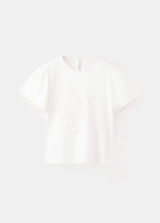 MANGO CHIFFI 27014044-02 MANGO KIDS GIRL T-SHIRT SHORT SLEEVE