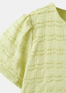 MANGO LIMESET 27014047-14 MANGO KIDS GIRL T-SHIRT SHORT SLEEVE-2