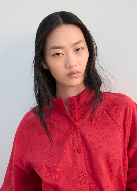 MANGO DOMINO-H 27014049-74 MANGO WOMEN DRESS KNEE LENGTH