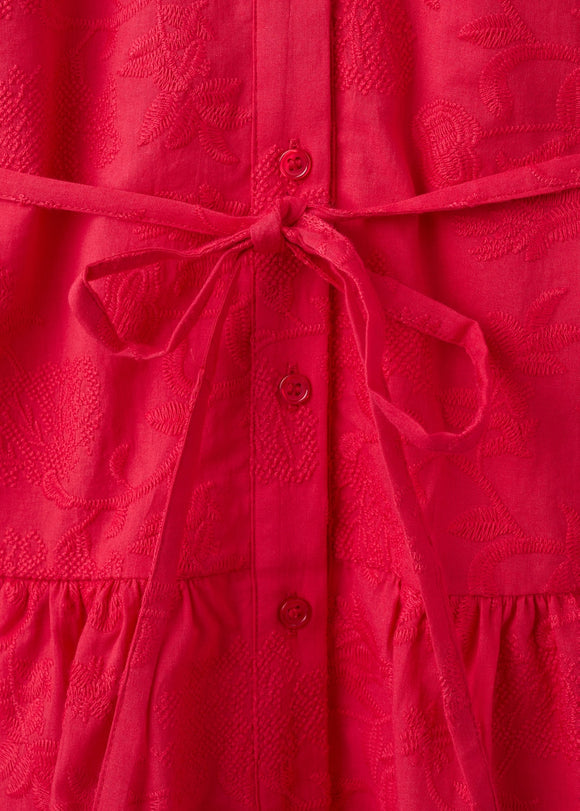 MANGO DOMINO-H 27014049-74 MANGO WOMEN DRESS KNEE LENGTH