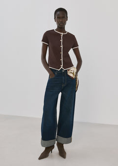 MANGO PORTBI 27014093-32 MANGO WOMEN T-SHIRT SHORT SLEEVE