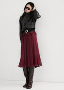 MANGO CHERRY 27014106-78 MANGO WOMEN DRESS FULL LENGTH-1