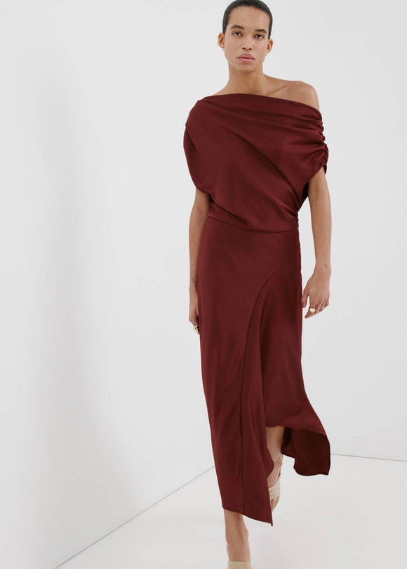 MANGO MERY3 27015828-78 MANGO WOMEN DRESS FULL LENGTH