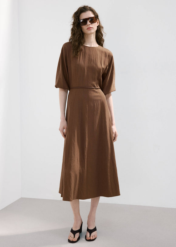 MANGO MOMY 27015831-30 MANGO WOMEN DRESS FULL LENGTH