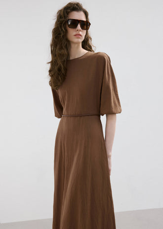 MANGO MOMY 27015831-30 MANGO WOMEN DRESS FULL LENGTH