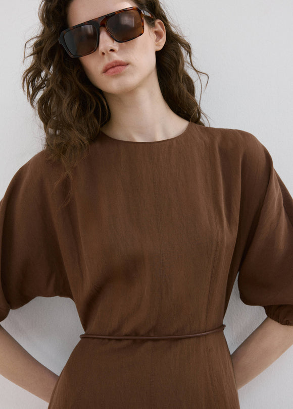 MANGO MOMY 27015831-30 MANGO WOMEN DRESS FULL LENGTH