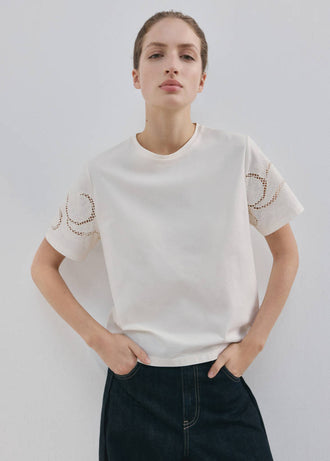 MANGO PETUNIA 27015833-05 MANGO WOMEN T-SHIRT SHORT SLEEVE