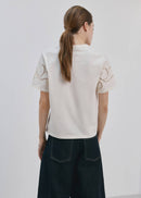 MANGO PETUNIA 27015833-05 MANGO WOMEN T-SHIRT SHORT SLEEVE-3