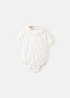 MANGO FLOWER 27015961-02 MANGO KIDS NEW BORN BODYSUIT