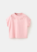 MANGO SPRING 27015964-85 MANGO KIDS GIRL T-SHIRT SHORT SLEEVE-1