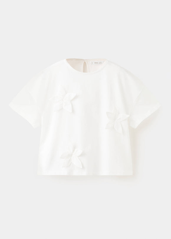 MANGO TRESD 27015970-02 MANGO KIDS GIRL T-SHIRT SHORT SLEEVE